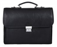 P�nsk� ko�en� aktovka 1090B �ern�, IL GIGLIO