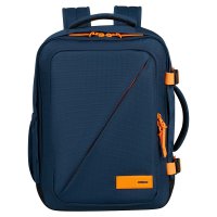 Kabinov batoh pod sedadlo TAKE2CABIN M/S 40 x 30 x 20 cm Dark Navy/Radiant Orange 26.5L 150909-A677 tmav modr, AMERICAN TOURISTER