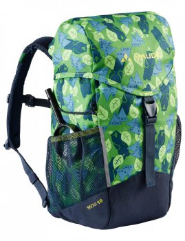 Dtsk batoh VAUDE Skovi 10 L parrot green/eclipse, VAUDE