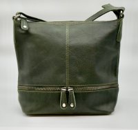 Dmsk koen kabelka pes rameno LA-1626 zelen, LederArt