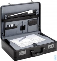Atache kufr 2620-01 pracovn� kufr �ern�, dn-lederwaren