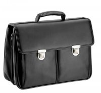 P�nsk� pracovn� aktovka 5139-01 �ern�, dn-lederwaren