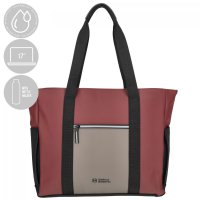 Shopper ta�ka Enrico Benetti Bergen 56008-669 Taupe-burgundy, ENRICO BENETTI