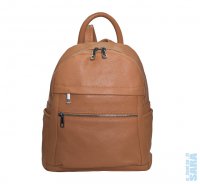 Men�� ko�en� batoh MaxFly 5640 hn�d� cognac, MAXFLY