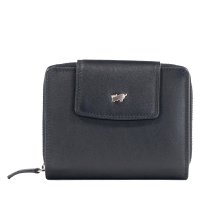 D�msk� zipov� ko�en� pen�enka Golf RFID �ern� 90450-510-010, Braun B�ffel