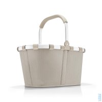 Carrybag herringbone sand nkupn kok BK6049 bov, Reisenthel