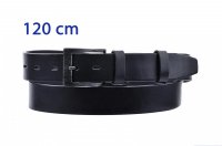P�nsk� ko�en� �ern� p�sek 14-60  dlouh� (obvod pasu 120 cm), Penny Belts