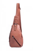 P�nsk� mal� ko�en� batoh na jedno rameno LA-1902 hn�d�, LederArt