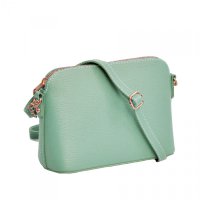 D�msk� ko�en� kabelka crossbody 5232 zelen� - m�tov�, MAXFLY