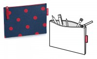 Kosmetick tatika - organizr do kabelky Case 1 mixed dots red, Reisenthel