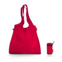 Skl�dac� n�kupn� ta�ka do kabelky Mini Maxi shopper L red AX3004, Reisenthel