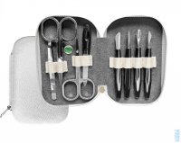 Manikra RENATA  8dln sada ve stbrnm pouzde na zip 230402-455, DUP