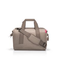 Cestovn� ta�ka Allrounder M Herringbone mokka MS6054, Reisenthel