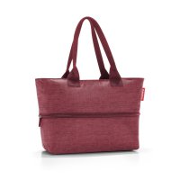 N�kupn� kabelka se zipem Reisenthel Shopper E1 twist maroon RJ3104, Reisenthel